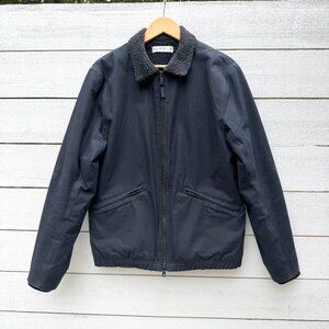 Men's Hill City Sherpa Lined Workwear Jacket, Size Medium, Navy